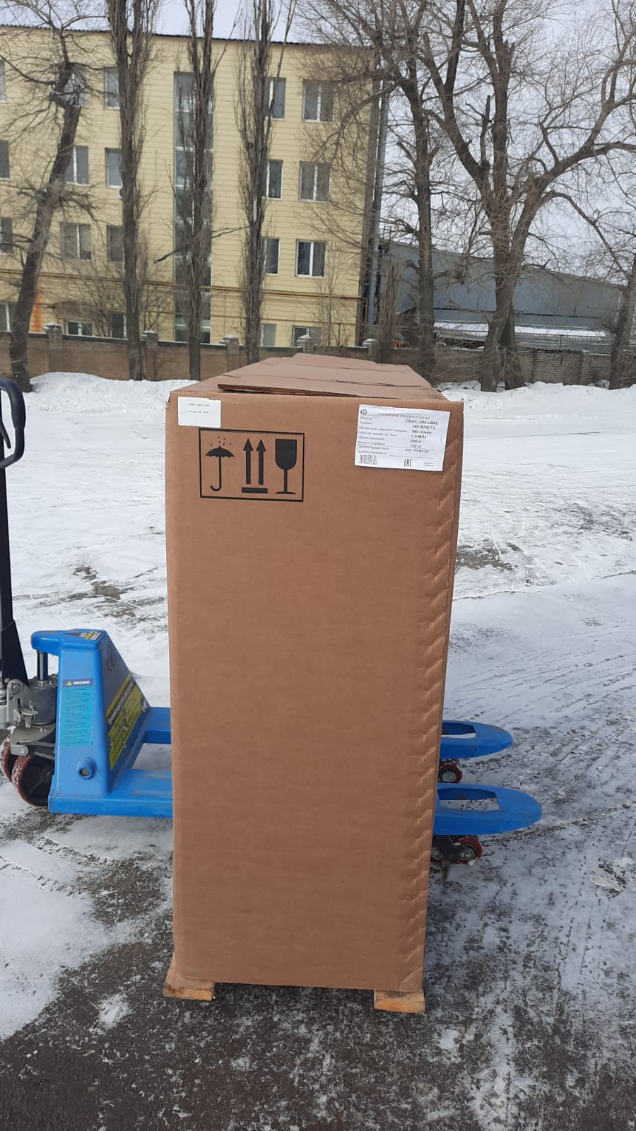 Отгрузка компрессора Remeza СБ4/С-200.LB40 в г. Волгоград