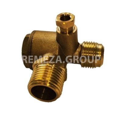R 4241122102 Клапан обратный 1/2"Мх1/2"М (аналог 7190090000) R 4241122102 Клапан обратный 1/2"Мх1/2"М (аналог 7190090000) фото