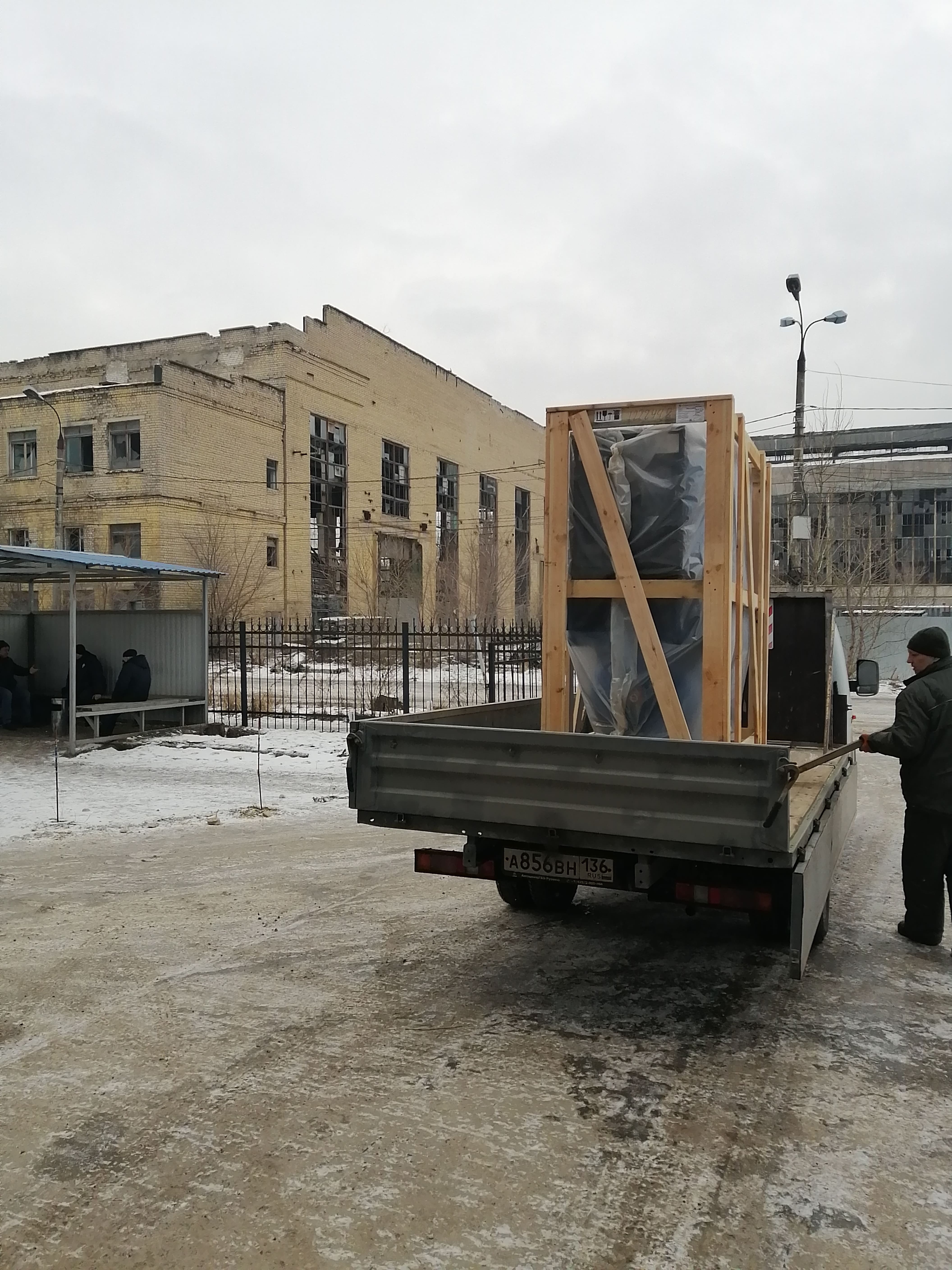 Отгрузка винтового компрессора Remeza ВК30-10-500Д в Воронеже